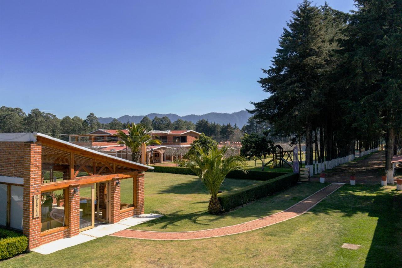 Cabanas Rancho El Mayab Zacatlan Bagian luar foto